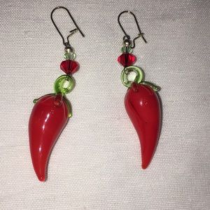 Hot Chili Pepper earrings